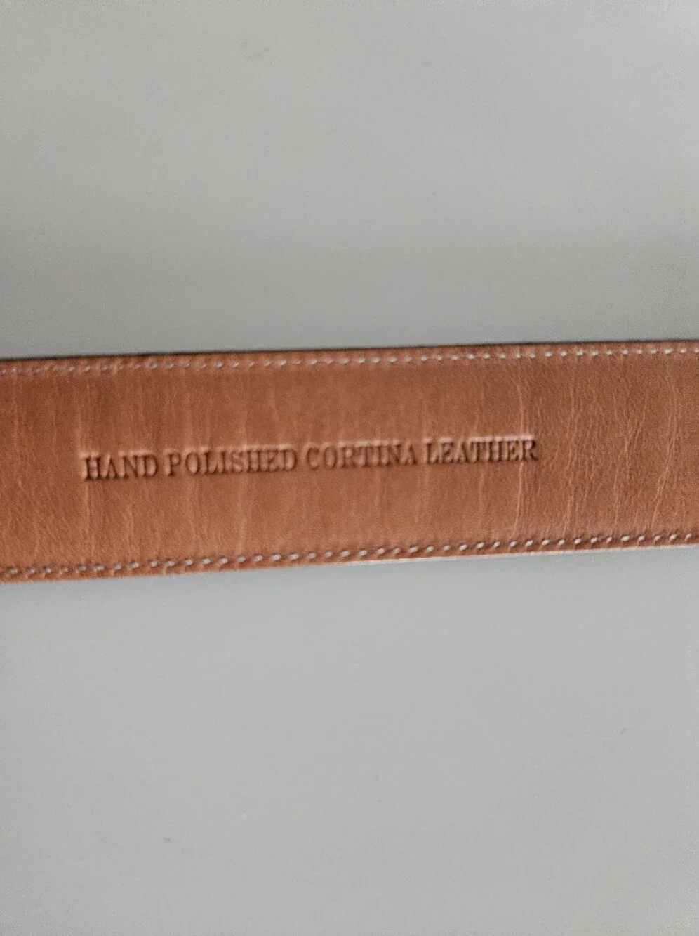 TRAFALGAR Black Leather Dress Silver Buckle Belt | SZ 42